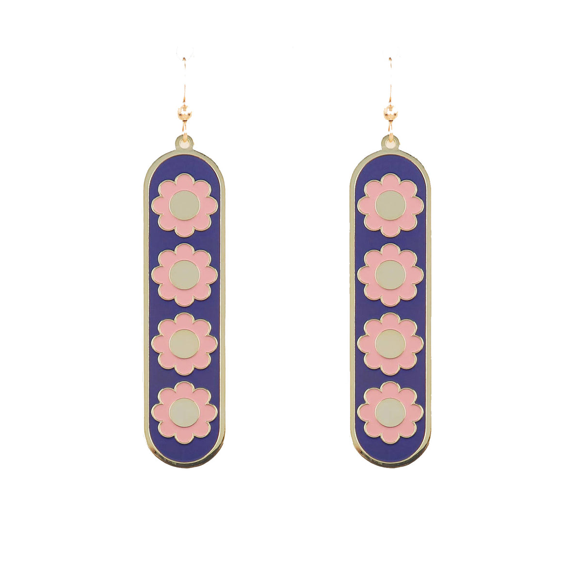 Tall Daisy Chain Earrings