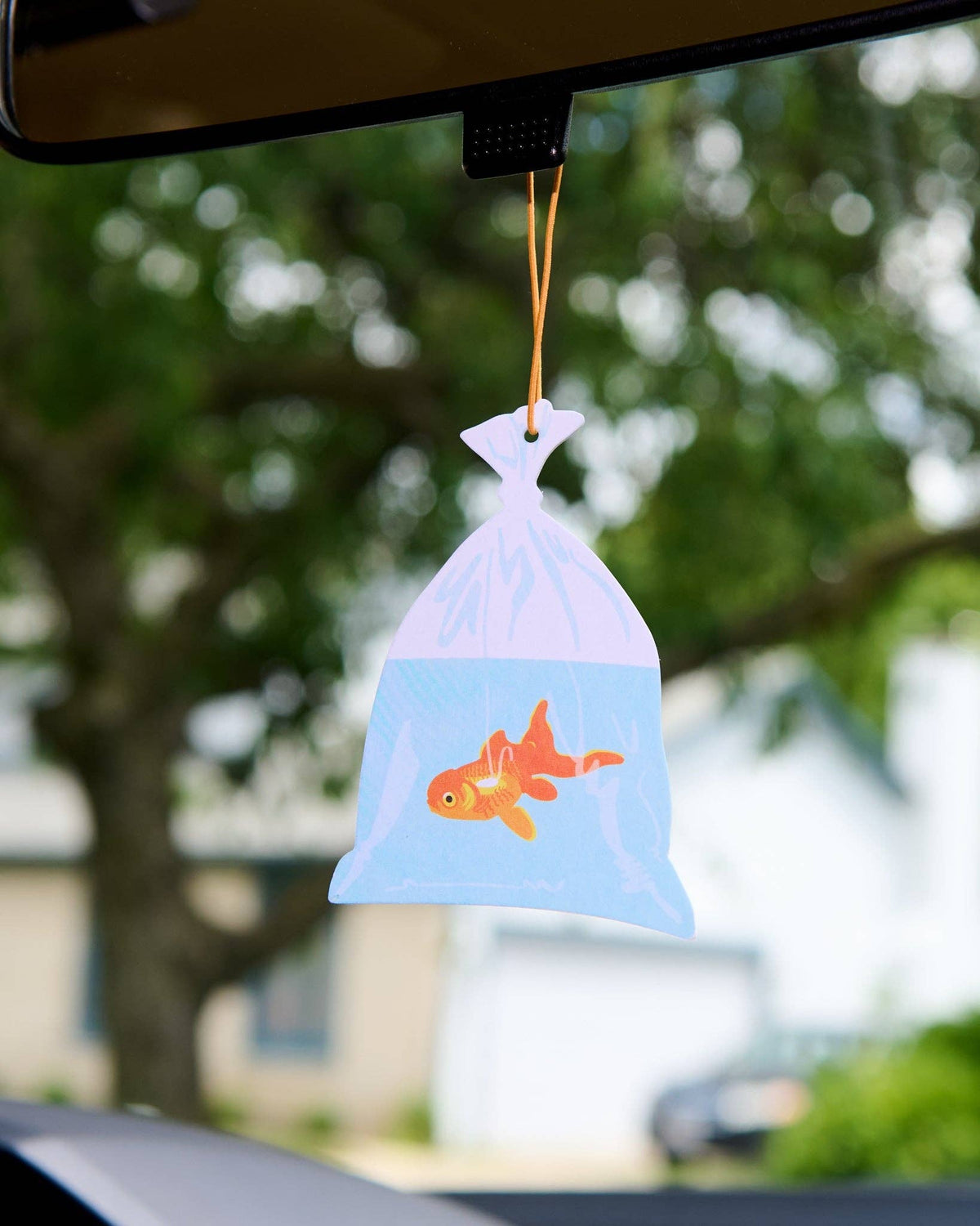 Goldfish in Bag Air Freshener - Rain Scent