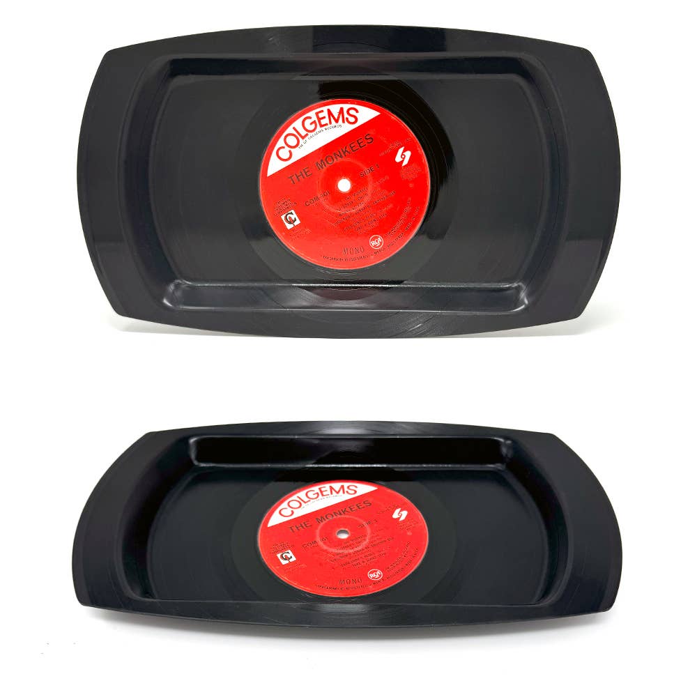 Recycled Record Rolling Tray/Trinket Tray