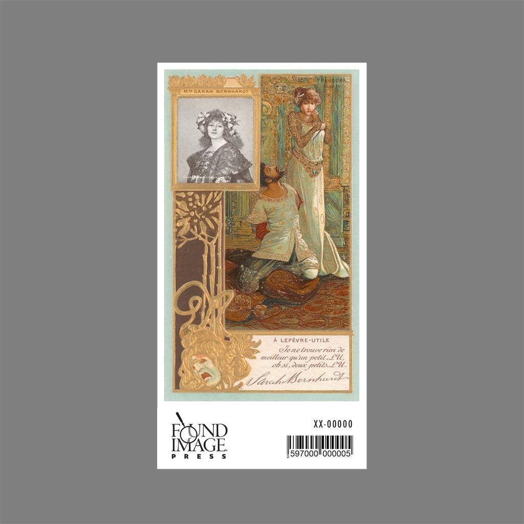 Sarah Bernhardt Illustration Sticker