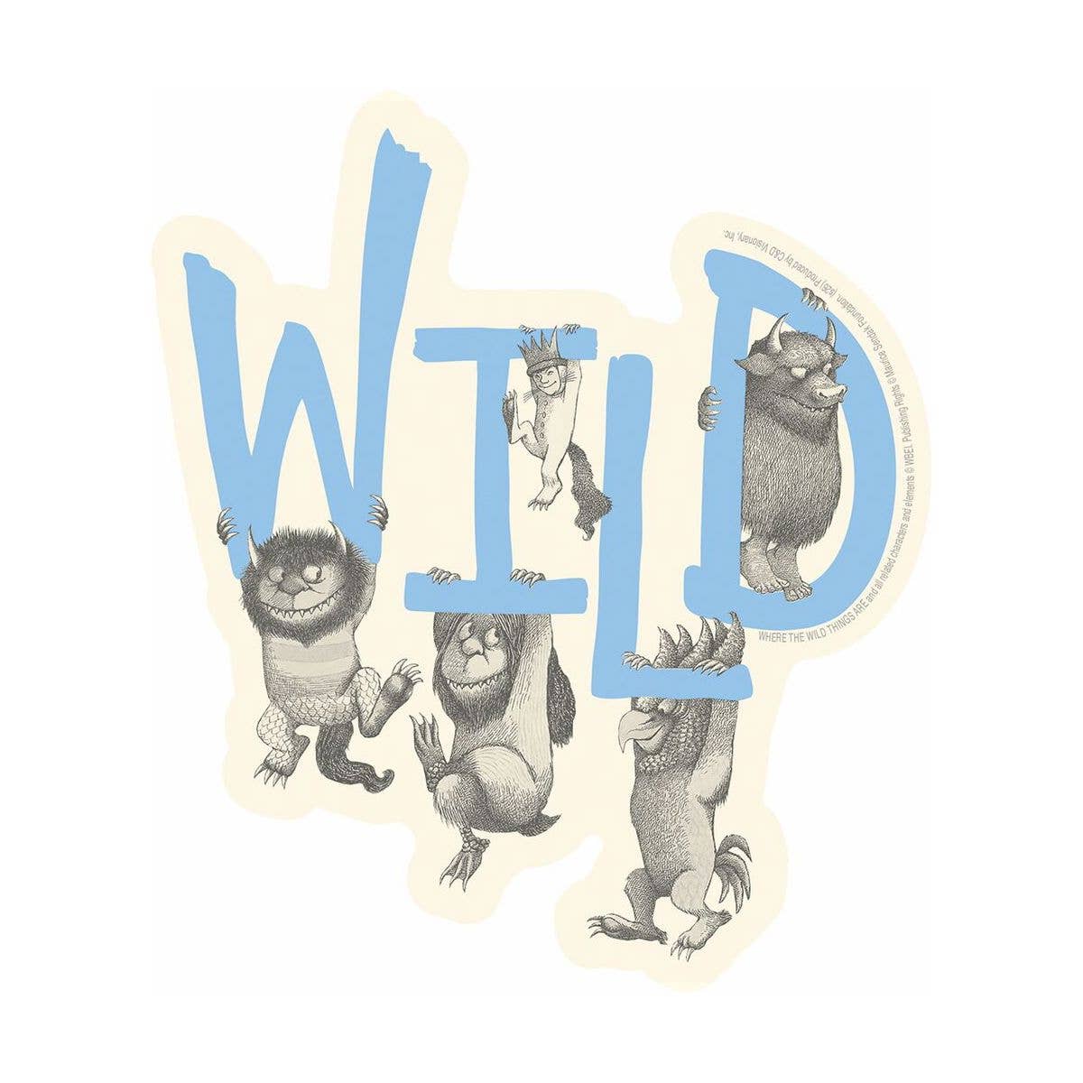 Sticker - Where The WILD Things Are Sendak Kids Adventure