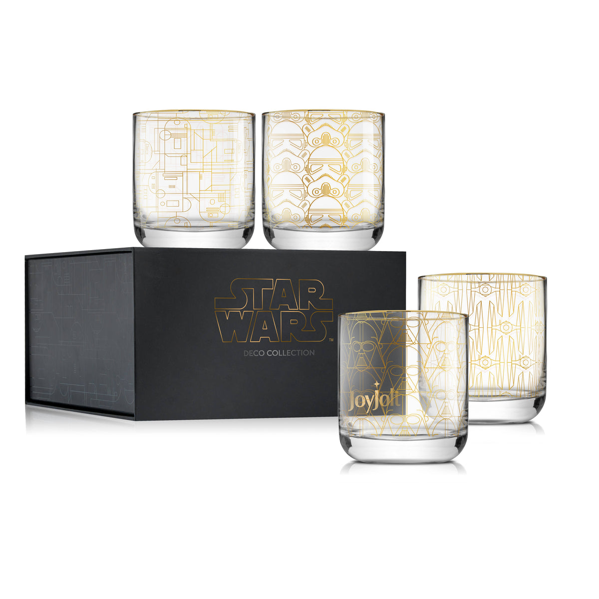 Star Wars™ Deco Drinking Glasses, Set of 4- LIMITED EDITION