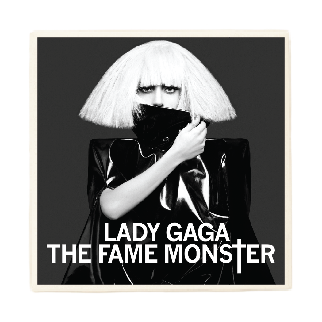 Lady Gaga The Fame Monster Album Coaster