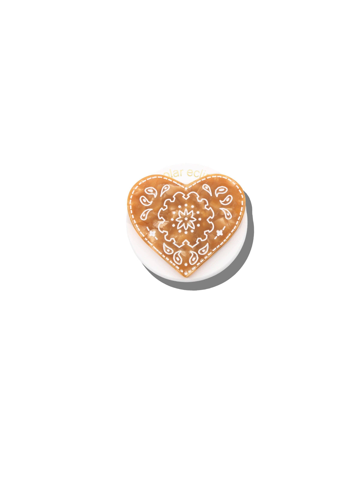 Paisley Heart GripCharm