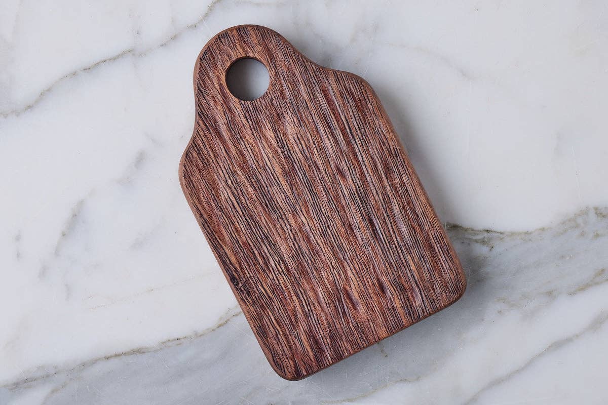 Small Dutch Cheese Board with Spreader - Natural