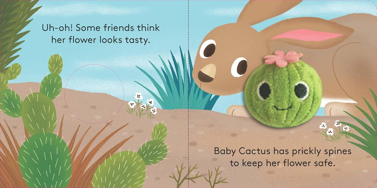 Baby Cactus: Finger Puppet Board Book