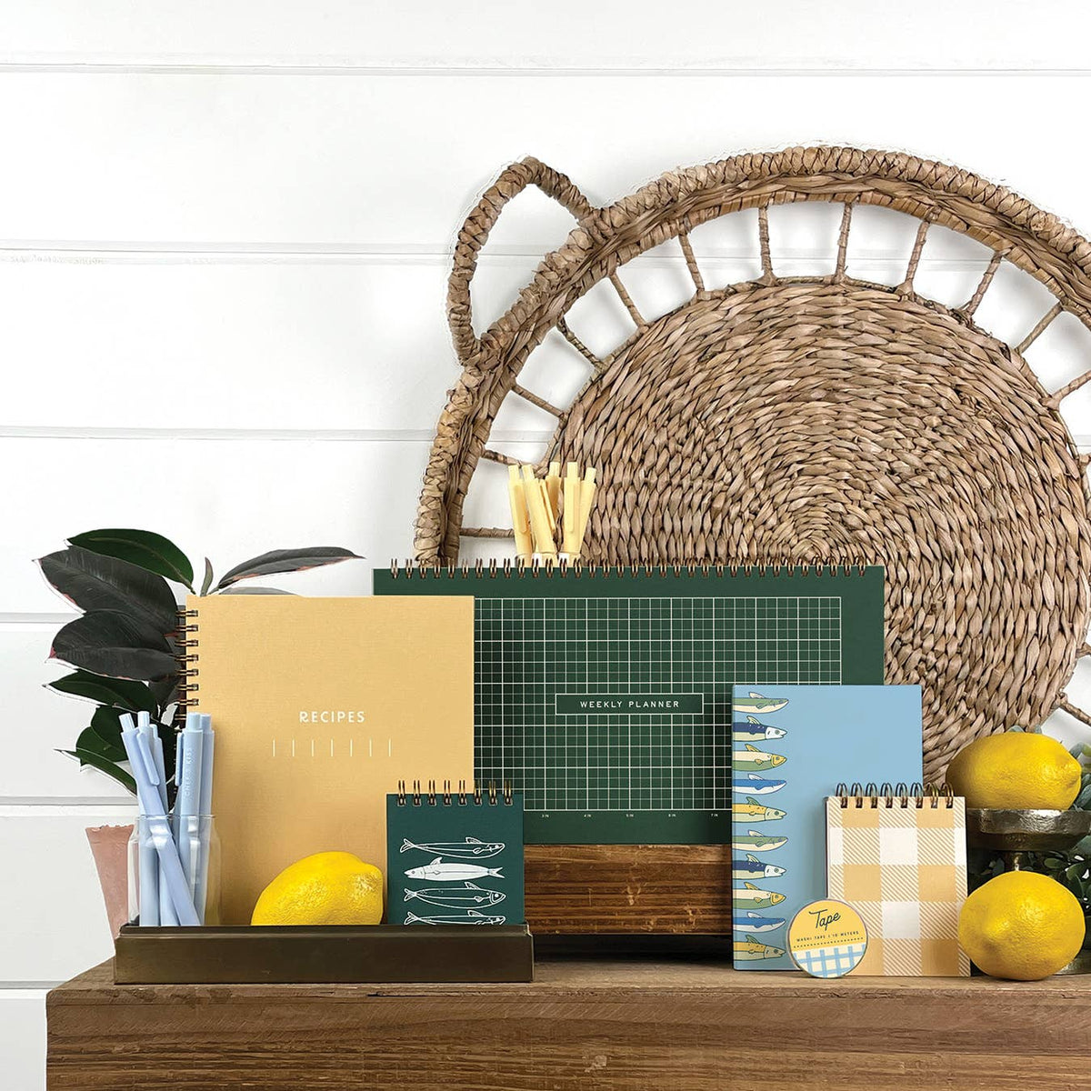 Ruler Grid Undated Weekly Planner