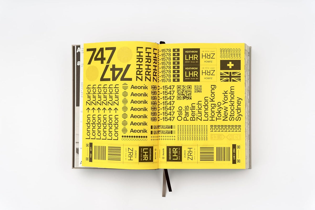 Yellow pages with black text.