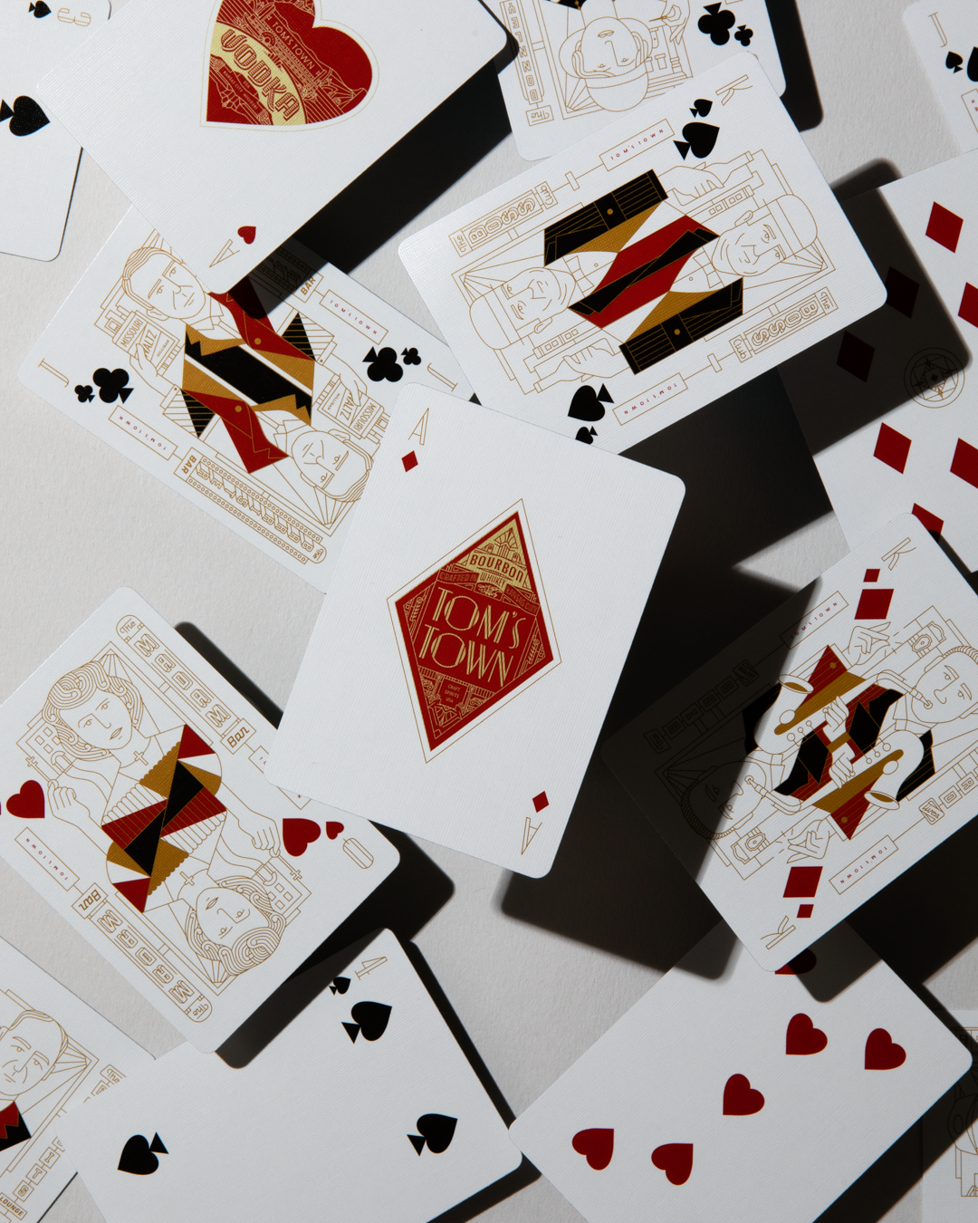 Deco-style Playing Cards