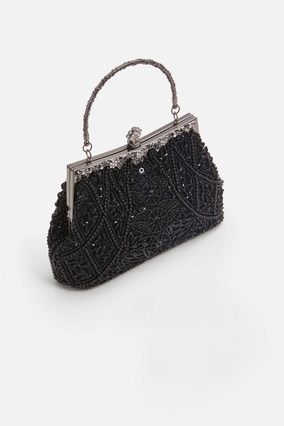 1920s Vintage Flapper Beaded Clutch