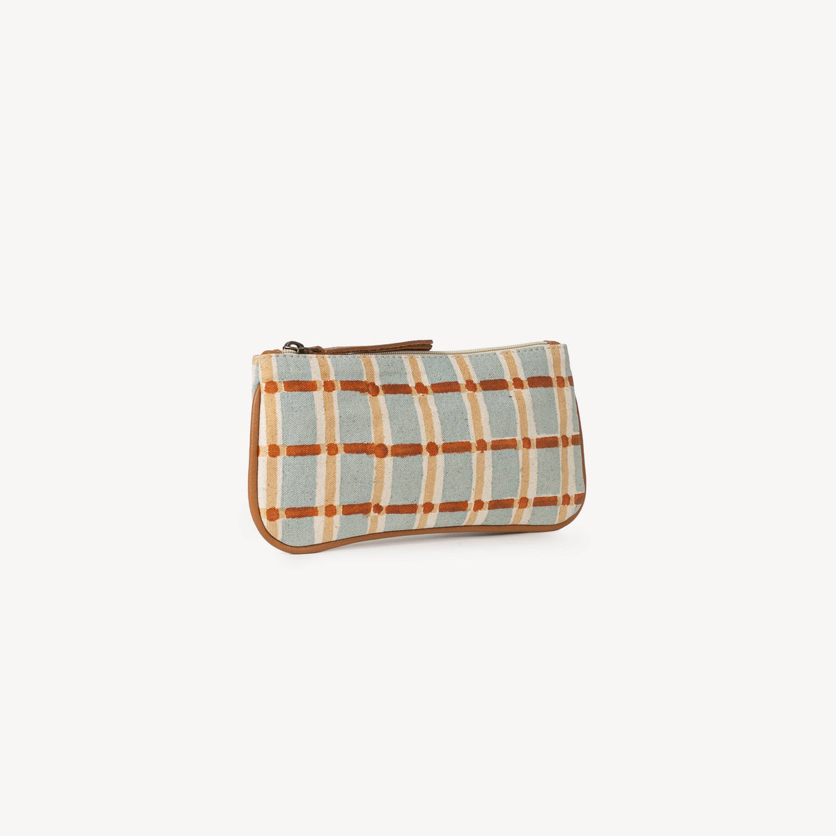 Pencil Pouch - Powder Plaid