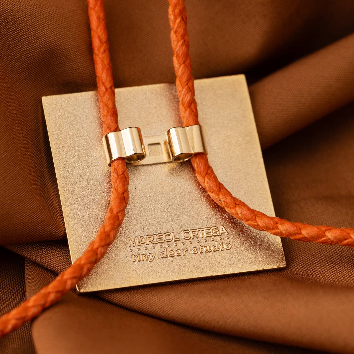 Mexican Tile Bolo Tie with Marisol Ortega
