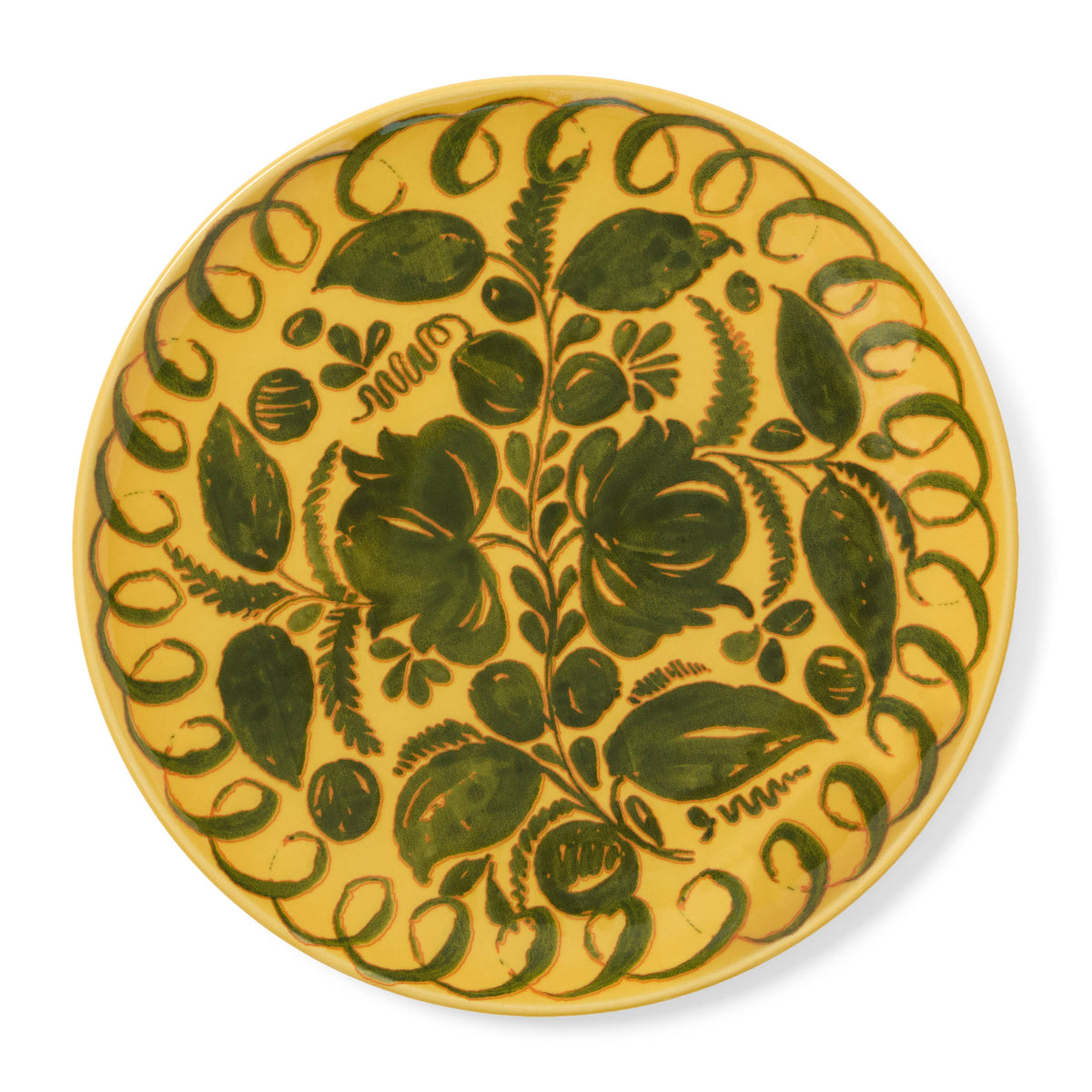 Amalfi Dinner Plate Mustard