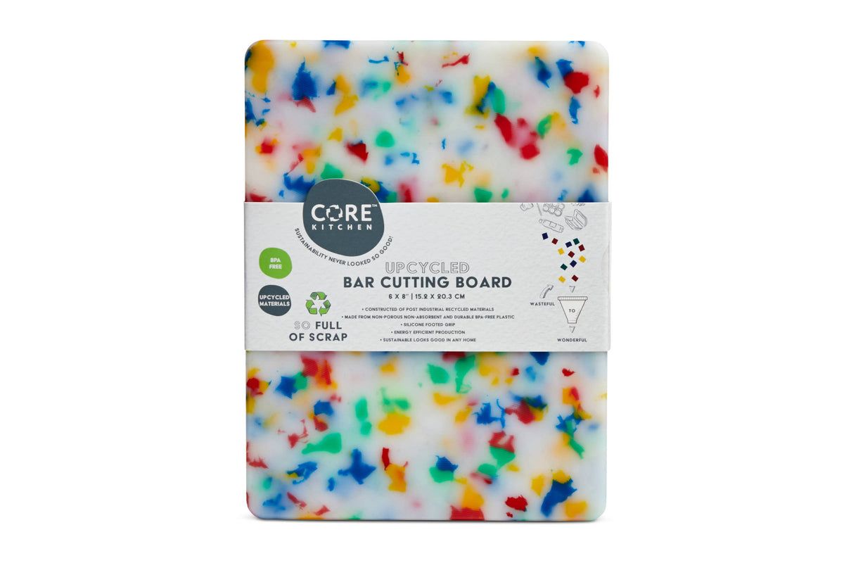 Recycled Plastic Cutting Board - XS Confetti