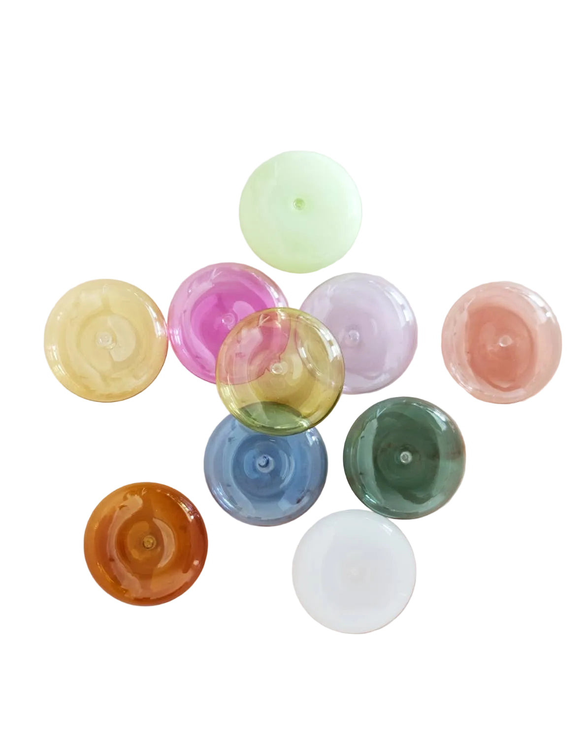 Glass Bubble Incense Holder