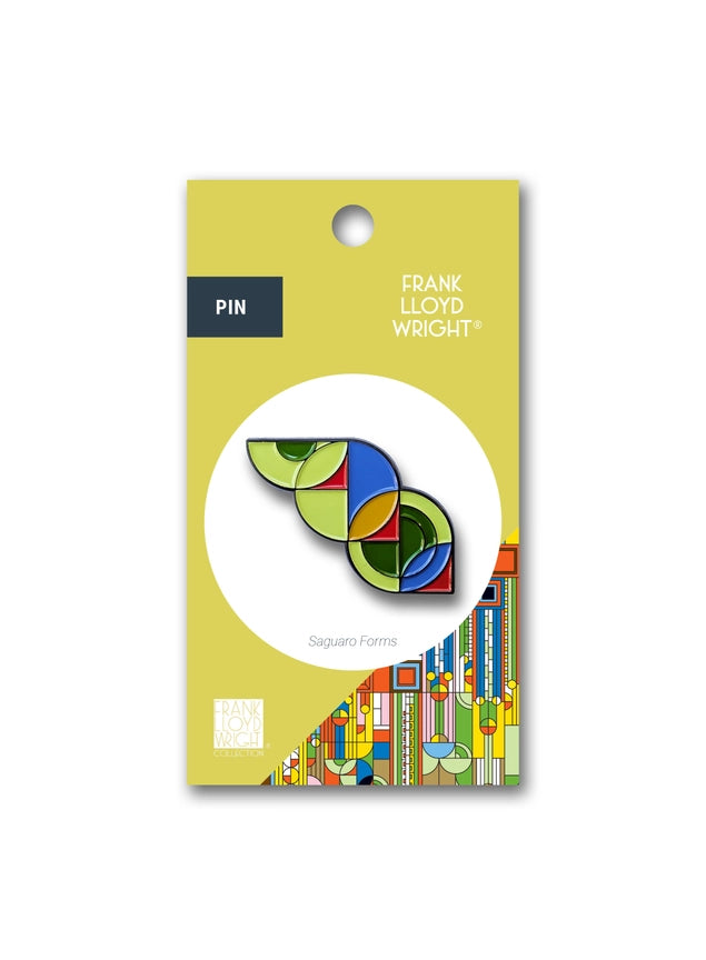 Frank Lloyd Wright - Saguaro Forms Pin