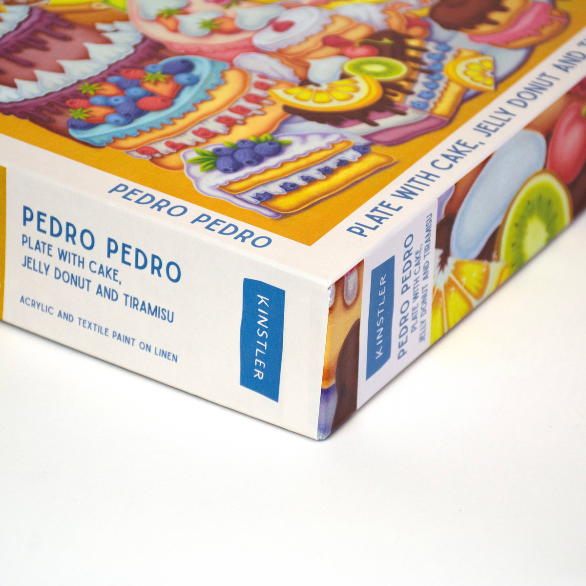 Plate with Cake, Jelly Donut, and Tiramisu Puzzle