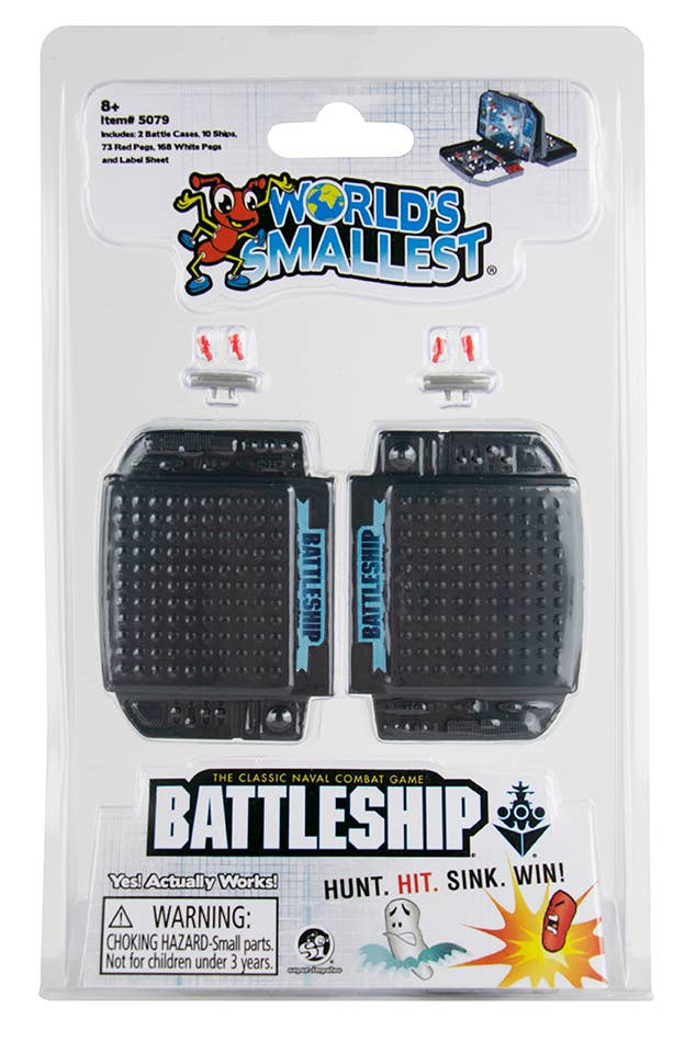 World's Smallest Battleship Game