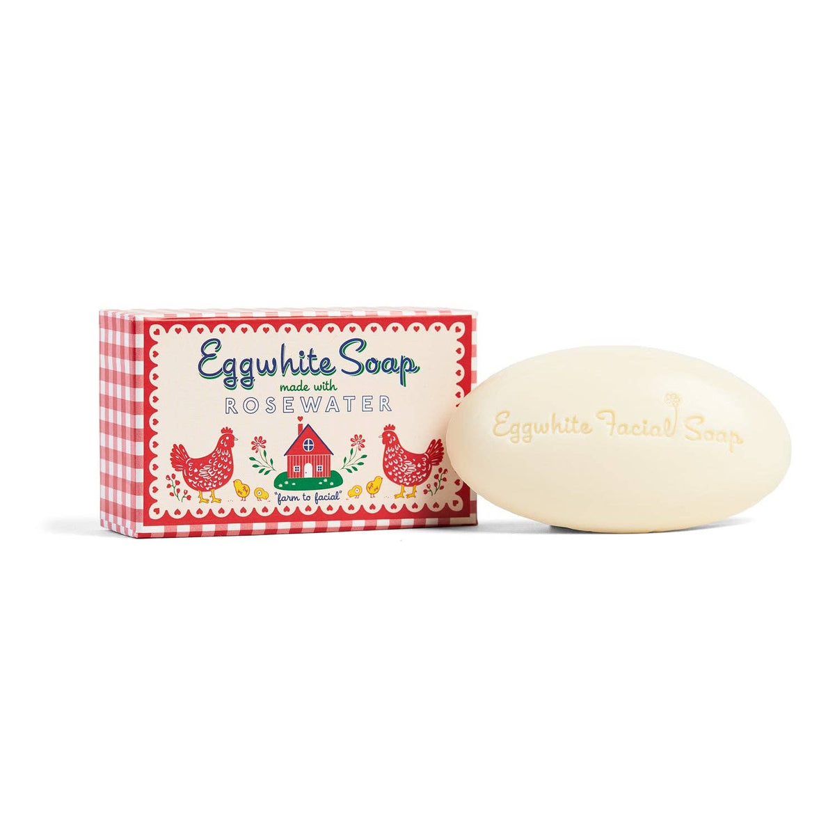 Eggwhite &amp; Rosewater Facial Soap