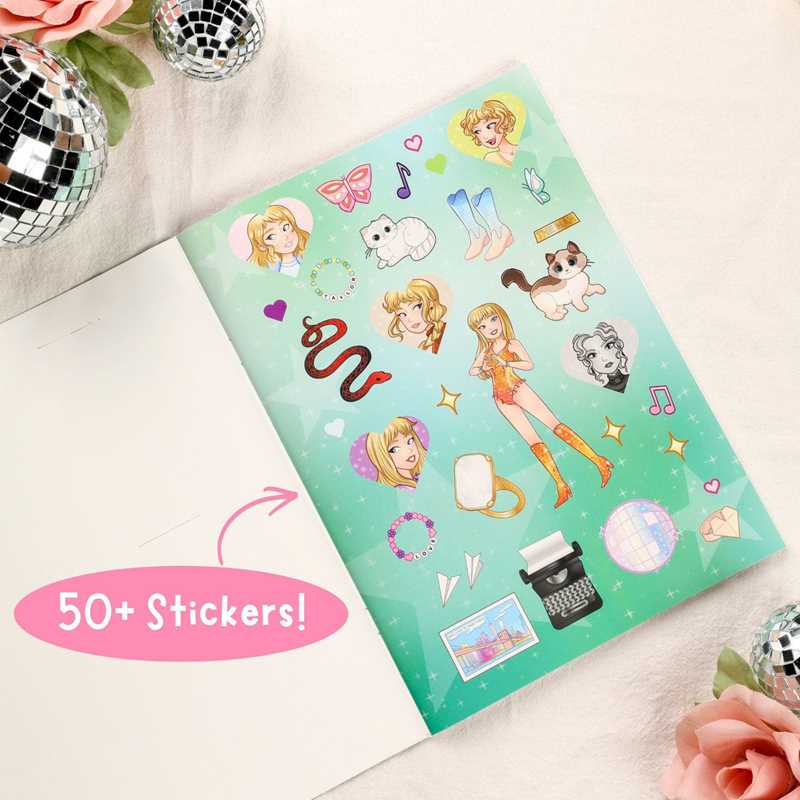 Taylor Swift Friends Forever Coloring & Activity Book