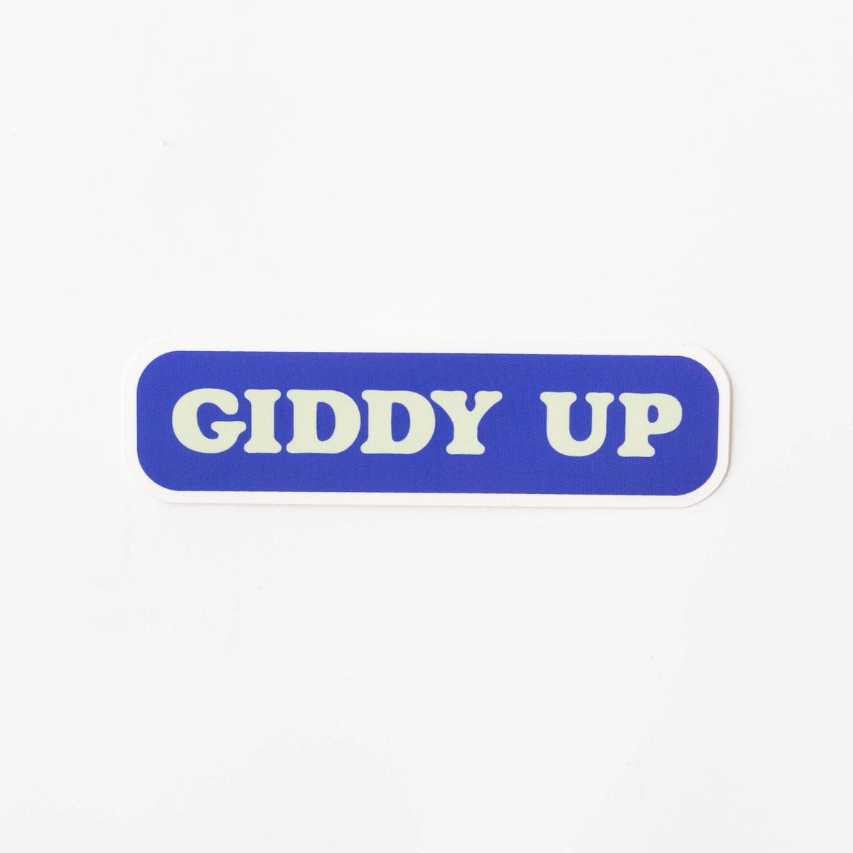 Giddy Up Vinyl Sticker Three-Pack-Cowgirl Theme