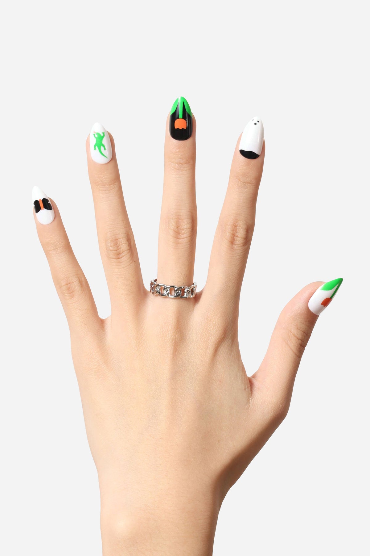 Ghost and Shark - Press-on Nails By Lorien Stern