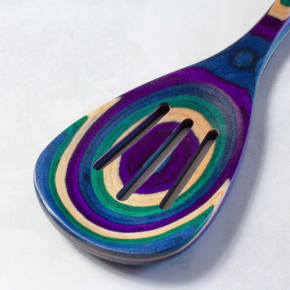 Baltique® Mumbai Colorful Wooden Slotted Spoon