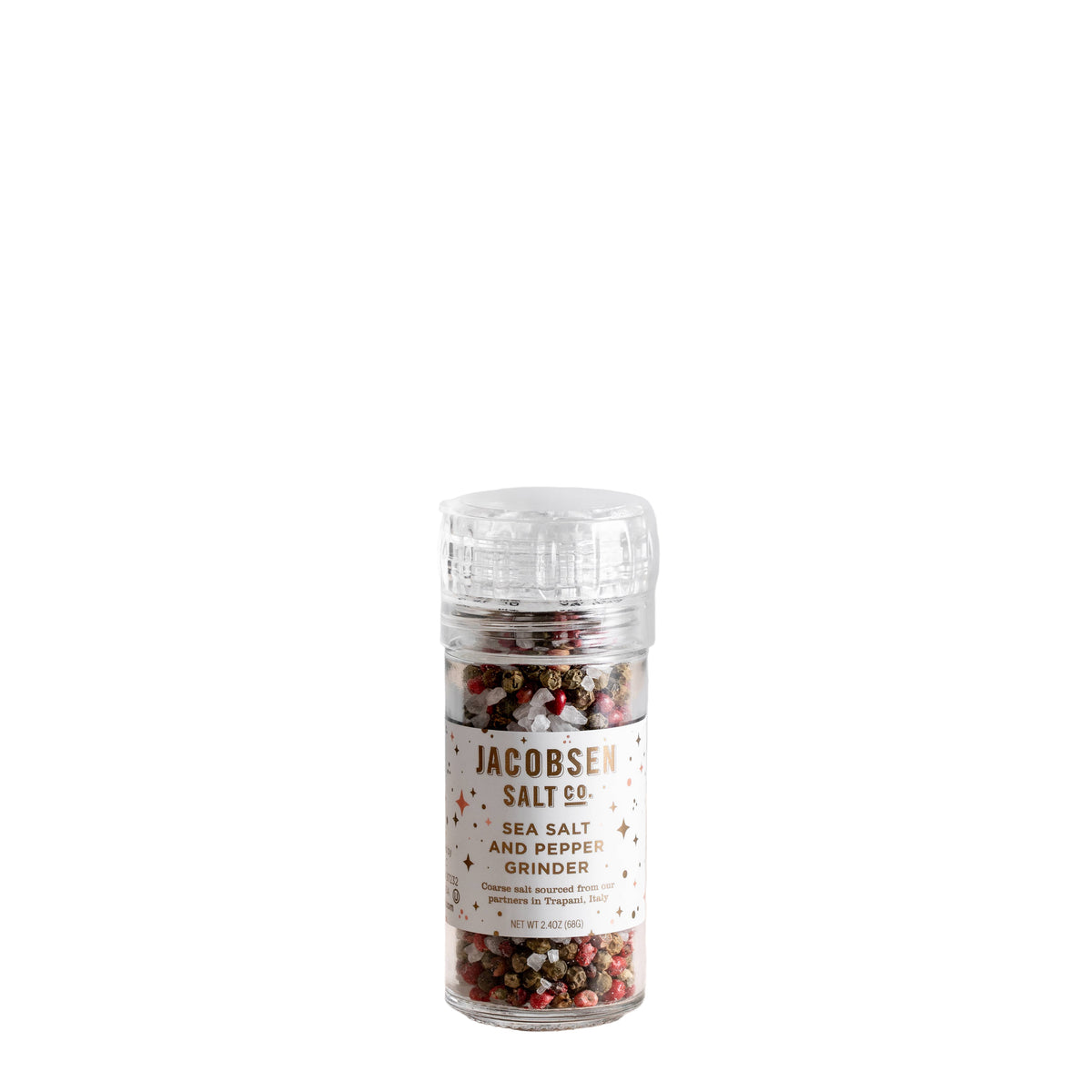 Sea Salt And Pepper Holiday Grinder