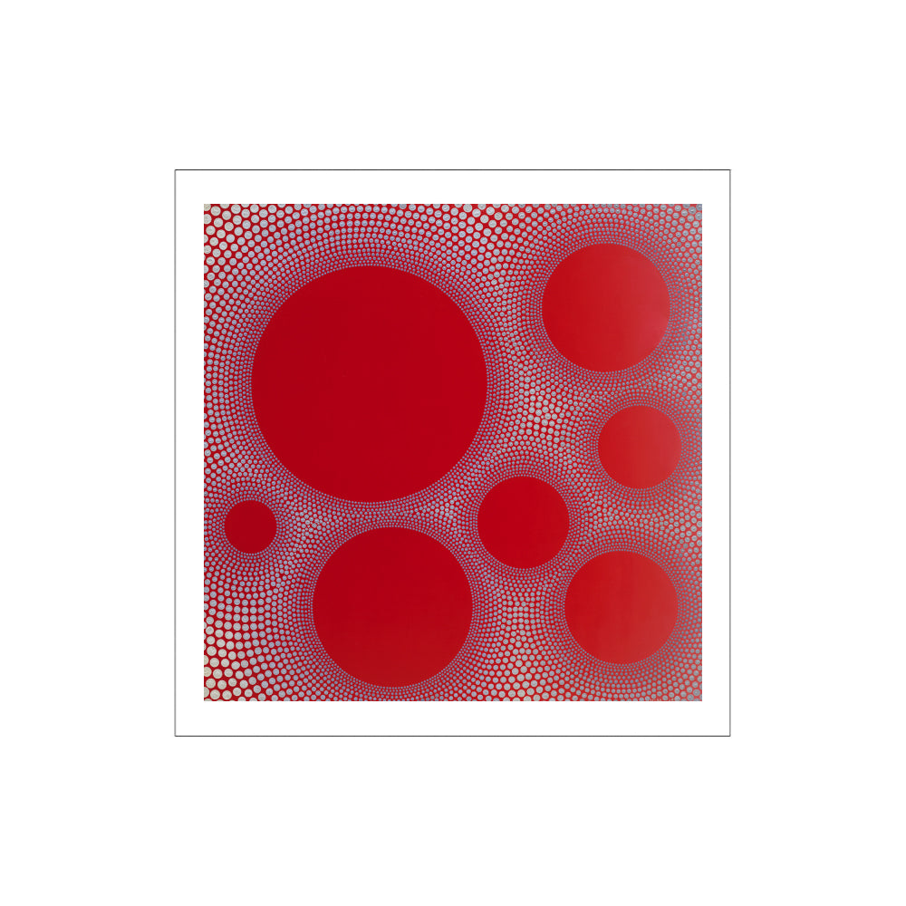 Vance Kirkland - Seven Red Suns in Grey Space Postcard