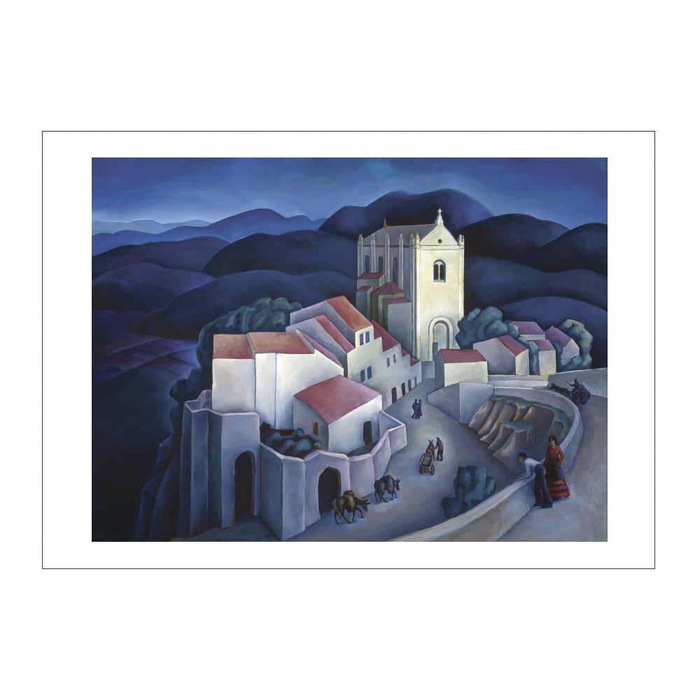 Vance Kirkland - Monastery at Ronda, Spain Postcard