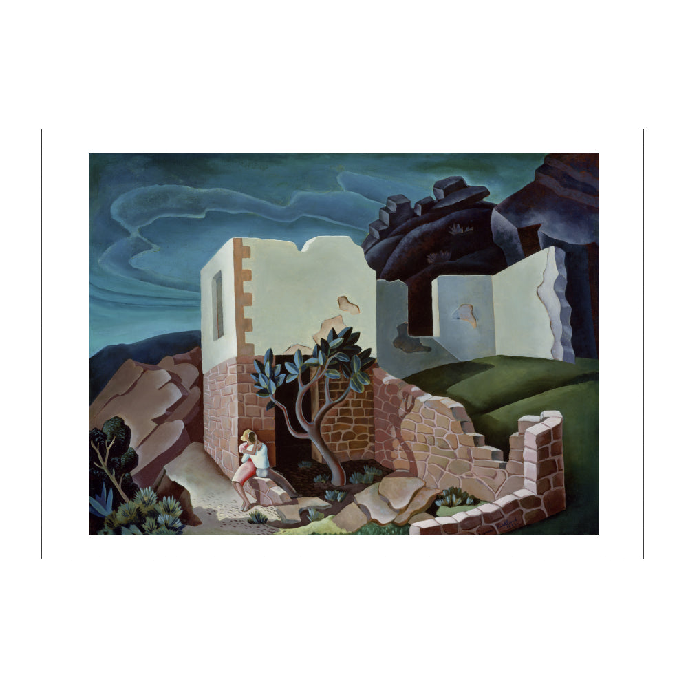 Vance Kirkland - Central City Lovers Postcard
