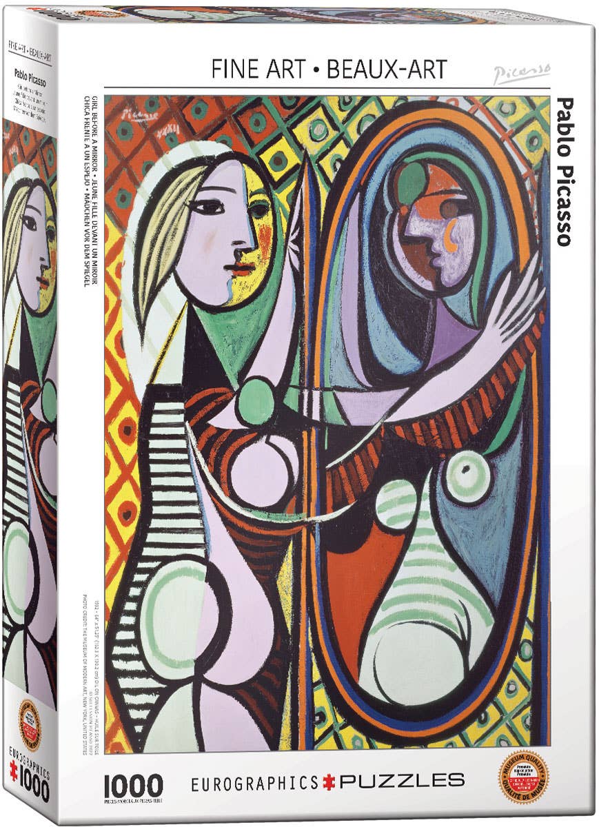 Girl Before a Mirror 1000 Piece Puzzle