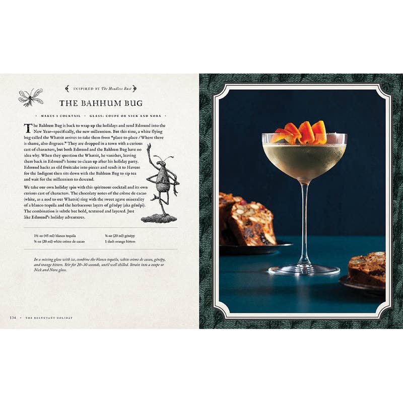 Uneasy Elixirs 50 Curious Cocktails Inspired E. Gorey