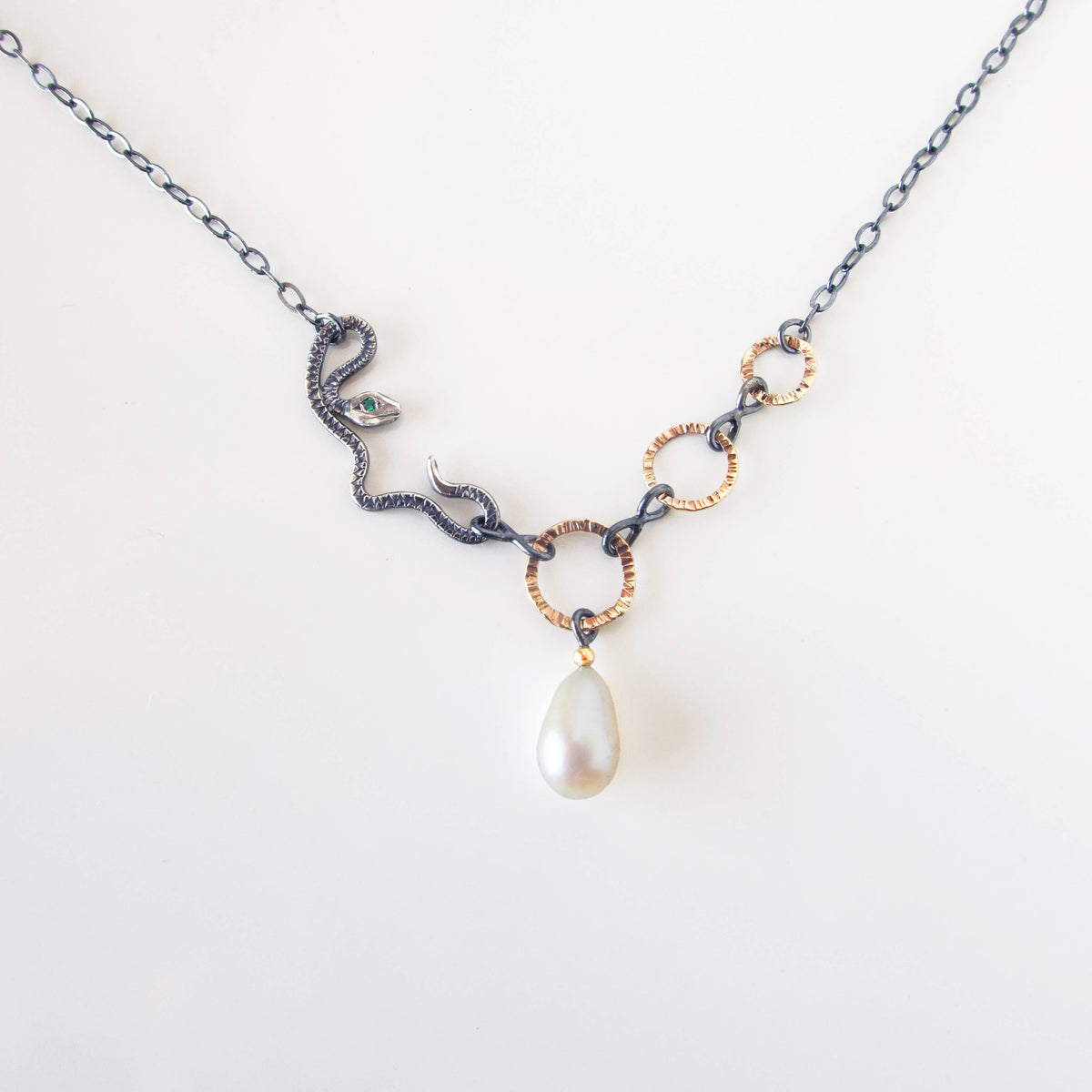 Pearl Viper Necklace