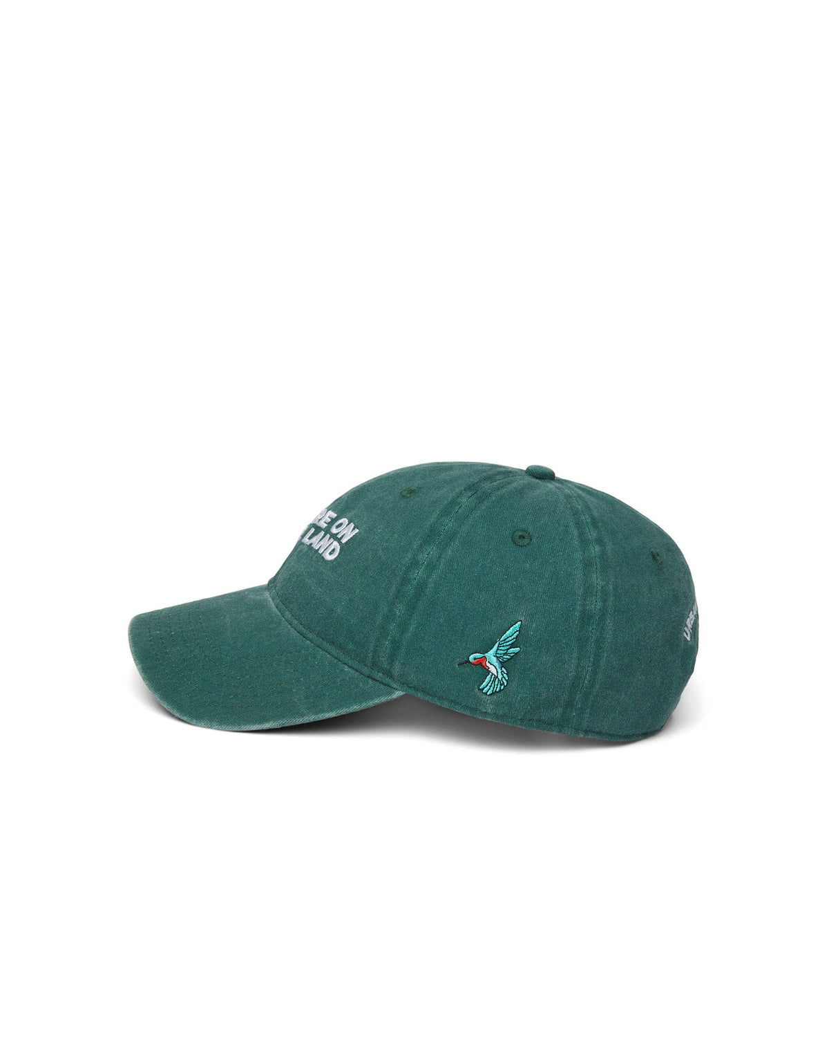 'You Are On Native Land' Dark Green Hat