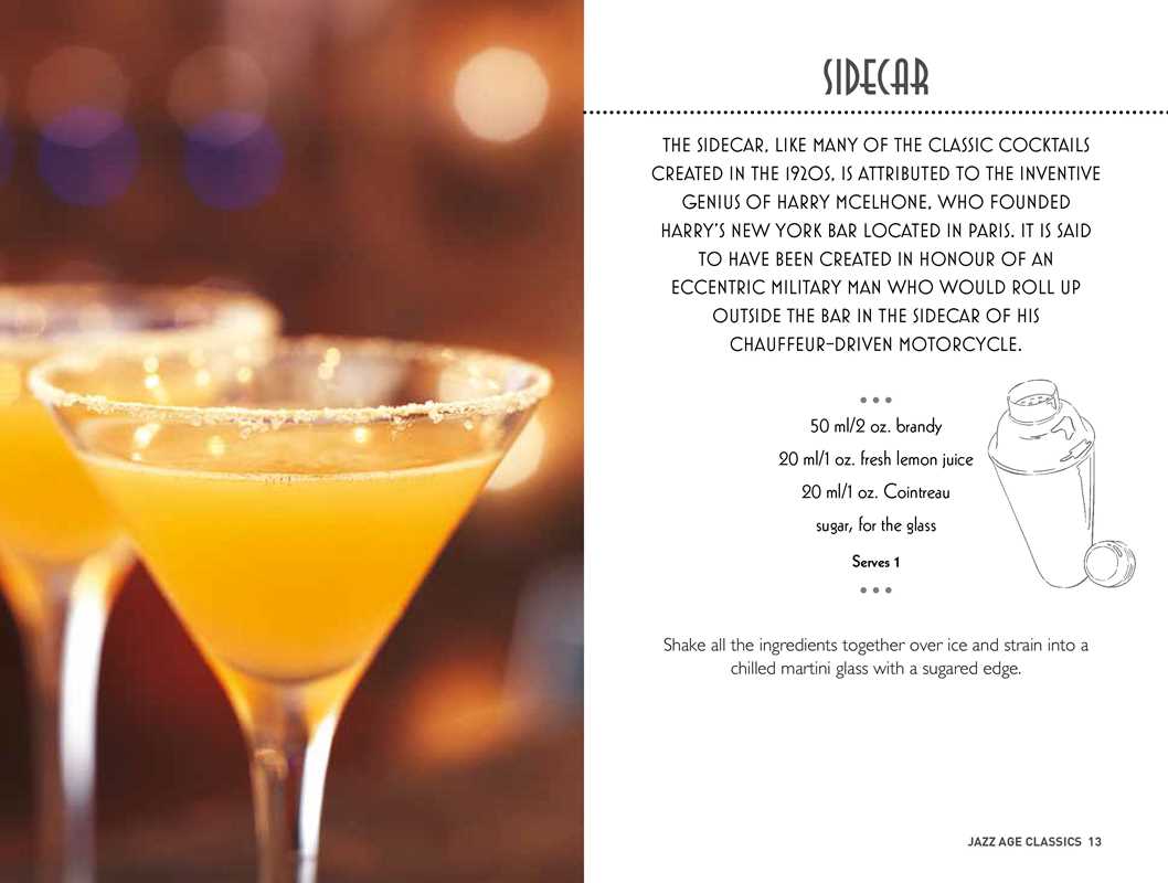Gatsby Cocktails: Classic Cocktails from the Jazz Age