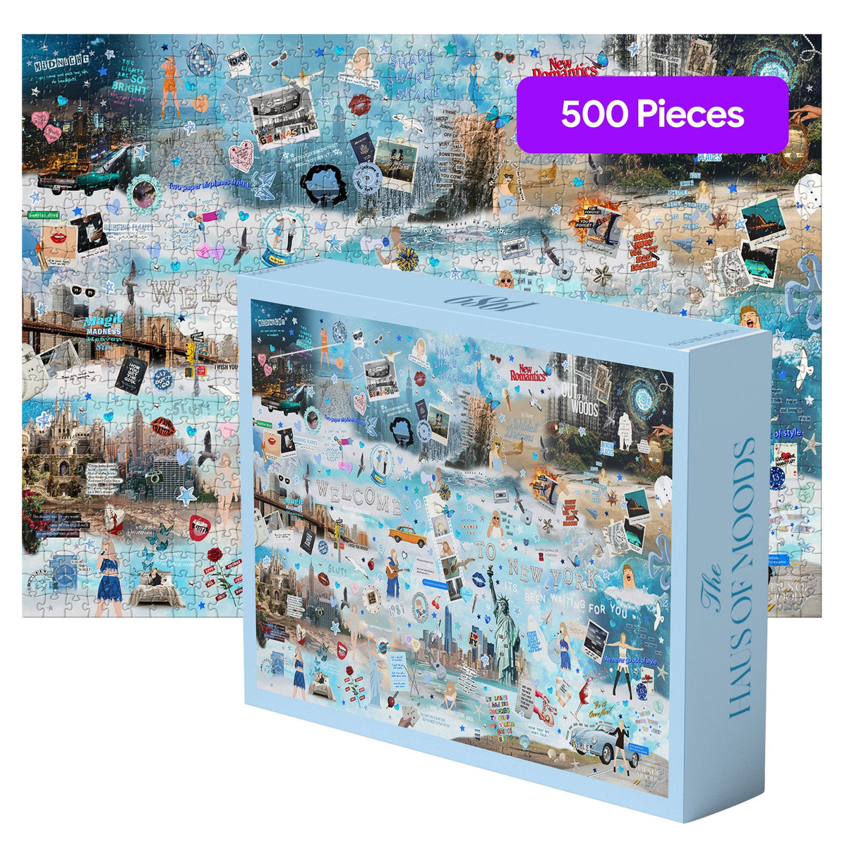 1989 Era Lyrics & Easter Eggs Jigsaw Puzzle©