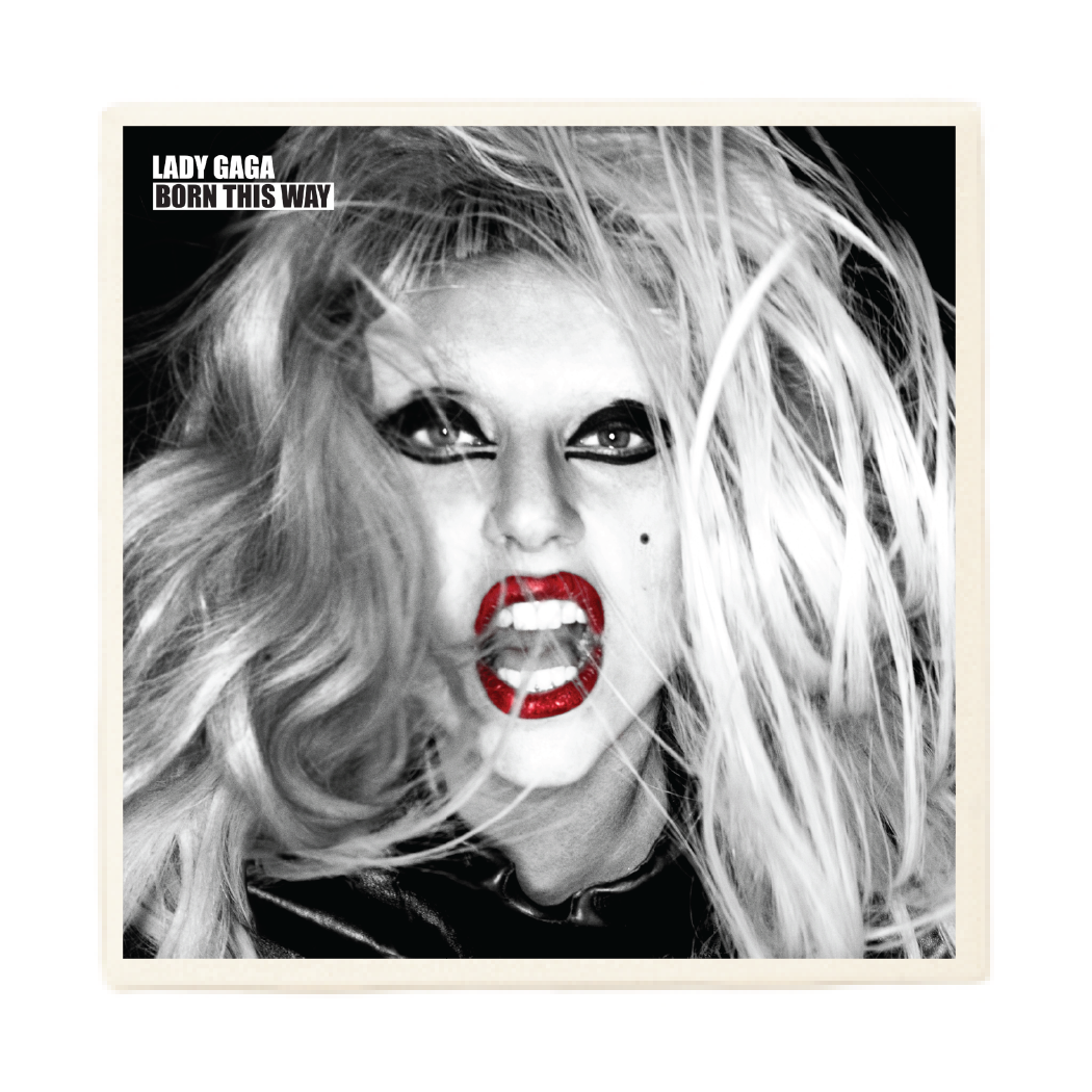 Lady Gaga Born This Way Album Coaster