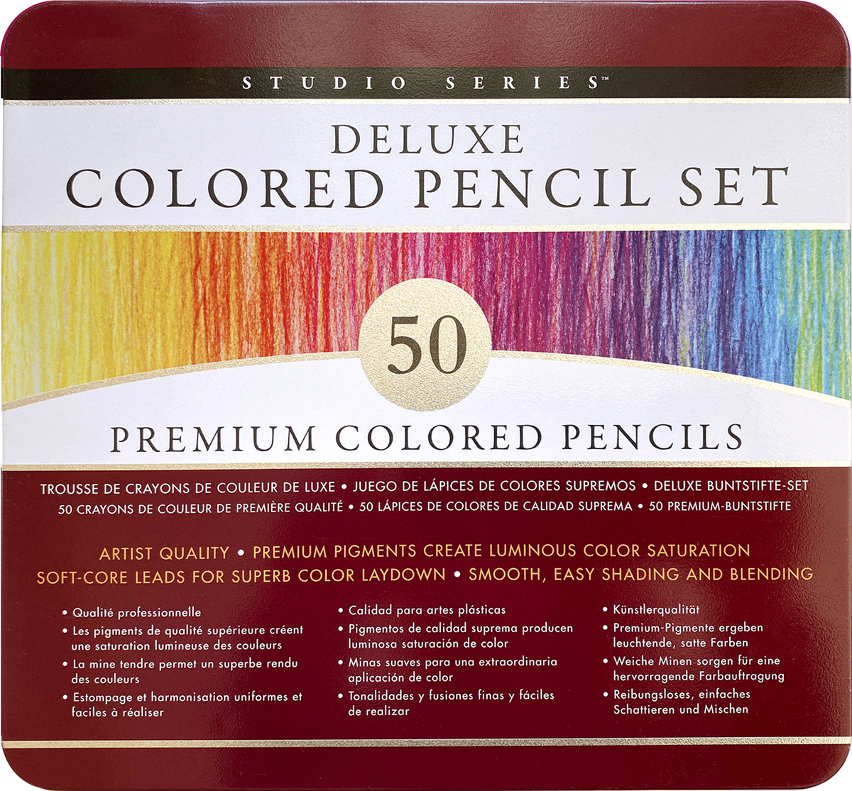 Studio Series Deluxe Colored Pencil Set of 50