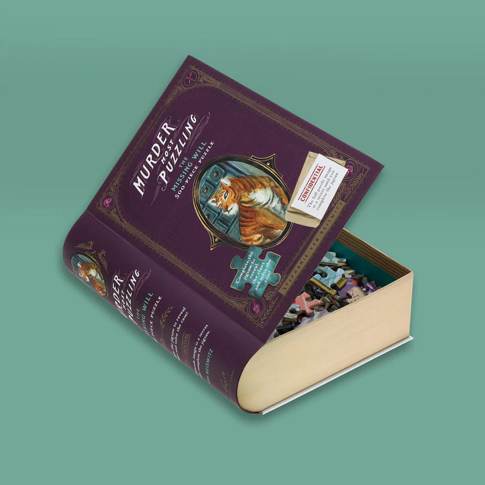 Murder Most Puzzling: the Missing Will 500-Piece Puzzle