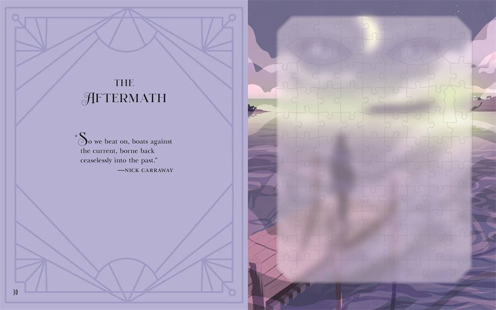 Sticker Jigsaw: The Great Gatsby