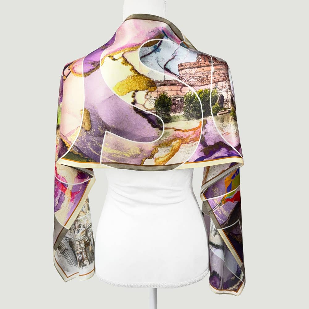 Tosca Oblong Silk Scarf