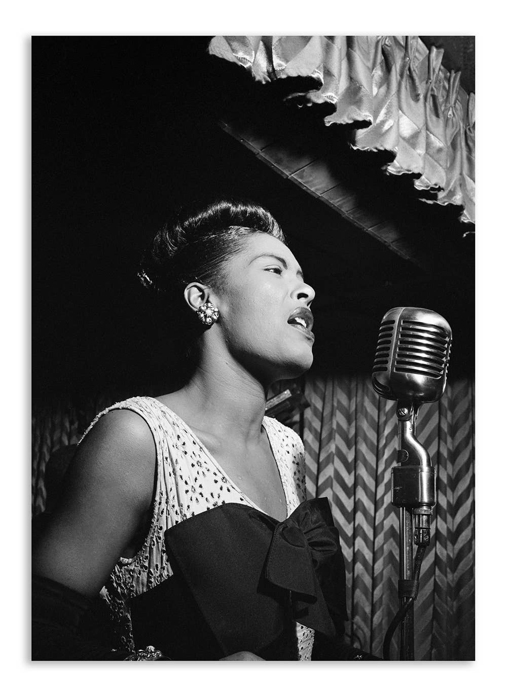 Billie Holiday Postcard