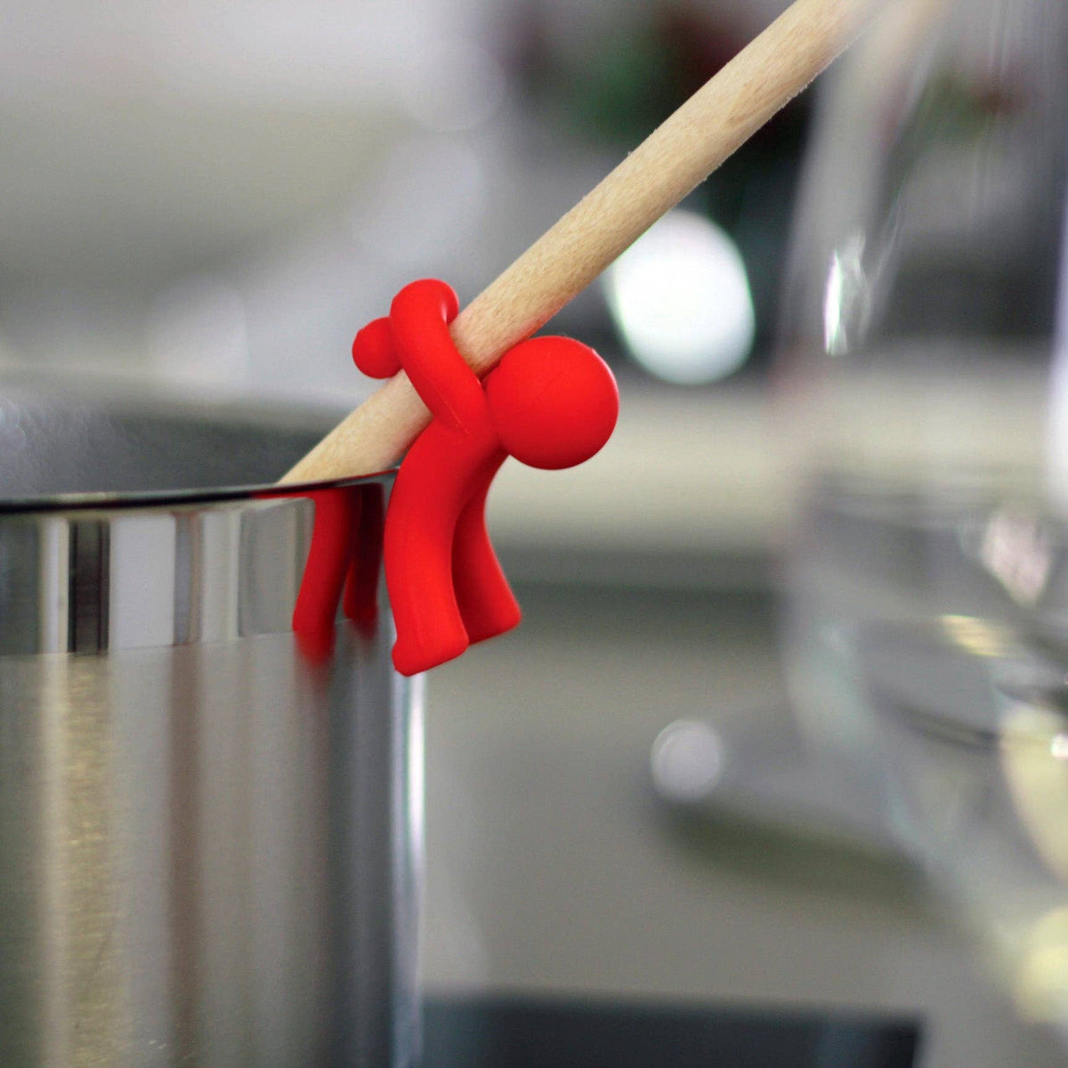 Spoon Saver & Steam Releaser Silicone Figurine | Hug Doug