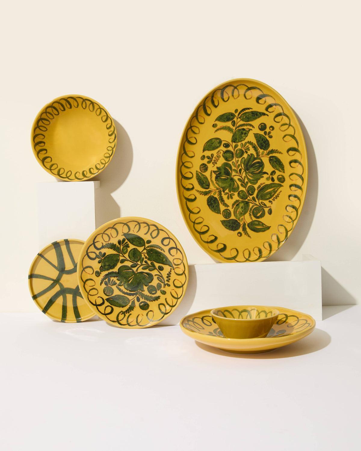 Amalfi Pasta Bowl Mustard