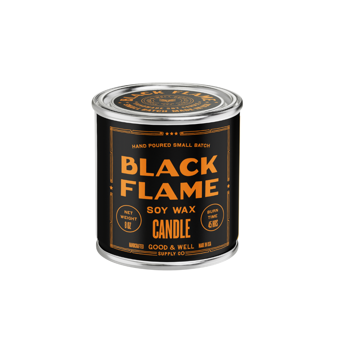 Black Flame Soy Candle