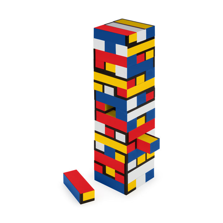 Blocks De Stijl Tumbling Tower