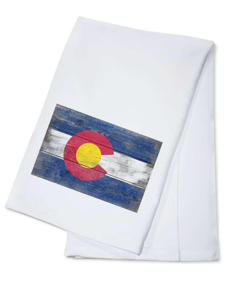 Colorado State Flag Tea Towel