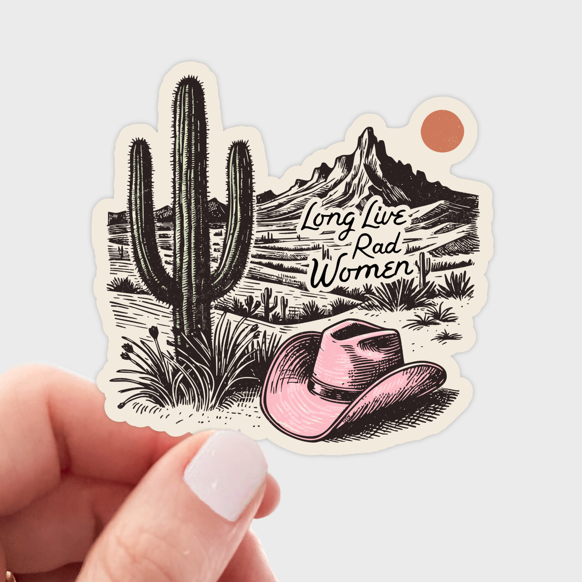 Long Live Rad Women Sticker