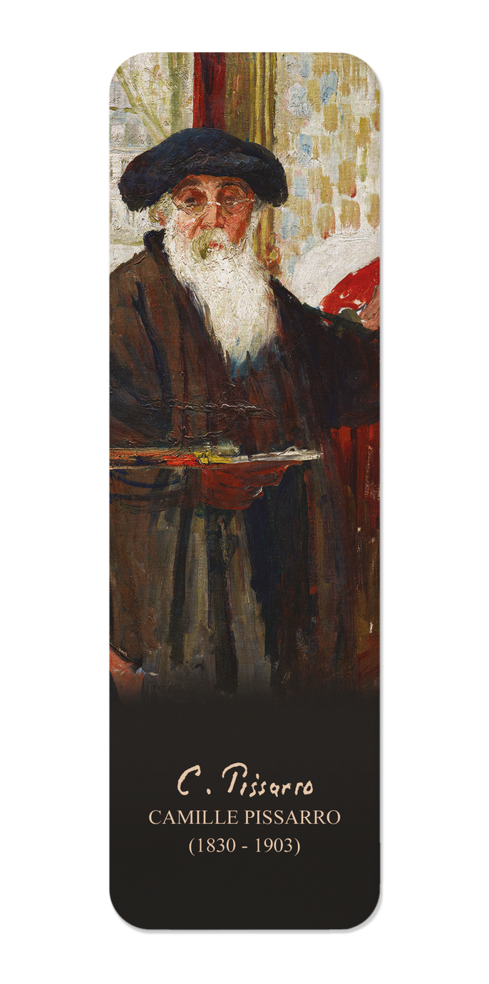 CAMILLE PISSARRO SELF PORTRAIT (C. 1898): Painting Bookmark